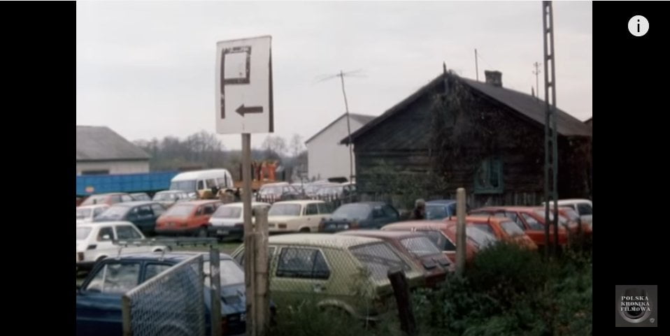 Giełda samochodowa w Słomczynie - 1994 rok